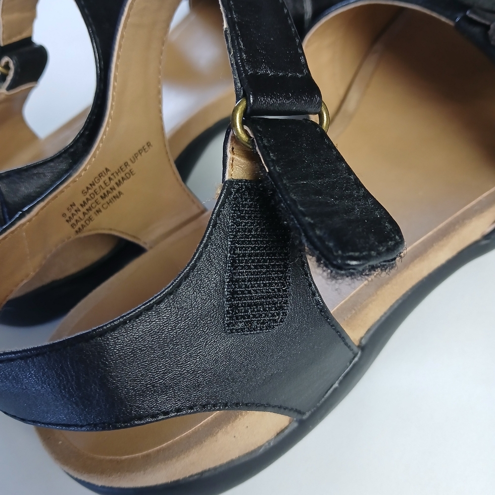 Array Floral Sandals With Ankle Strap 9.5 Narrow - Picture 4 of 6